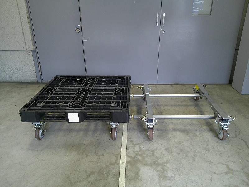 C6　フレコンスタンド専用システム台車 WB-6EM