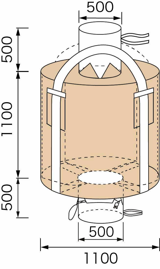 O22 OW-006丸O 50μ内袋付 ※底部玉シール