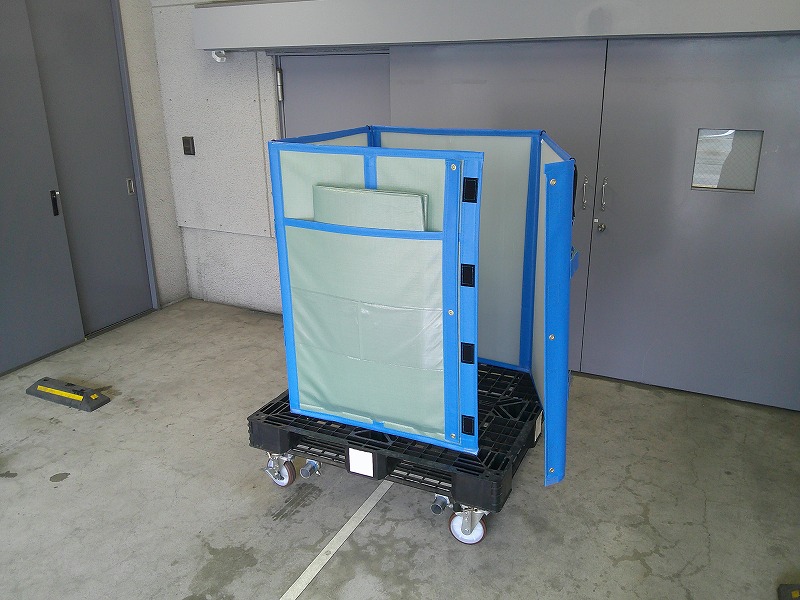 C6 フレコンスタンド専用システム台車 WB-6EM