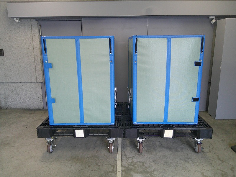 C6 フレコンスタンド専用システム台車 WB-6EM