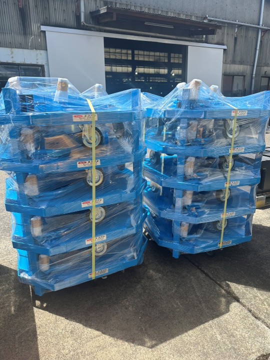 1立米丸型フレコン用台車 エコパレ