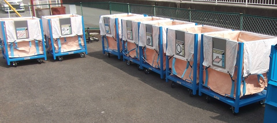 角型フレコン用台車 エコパレ