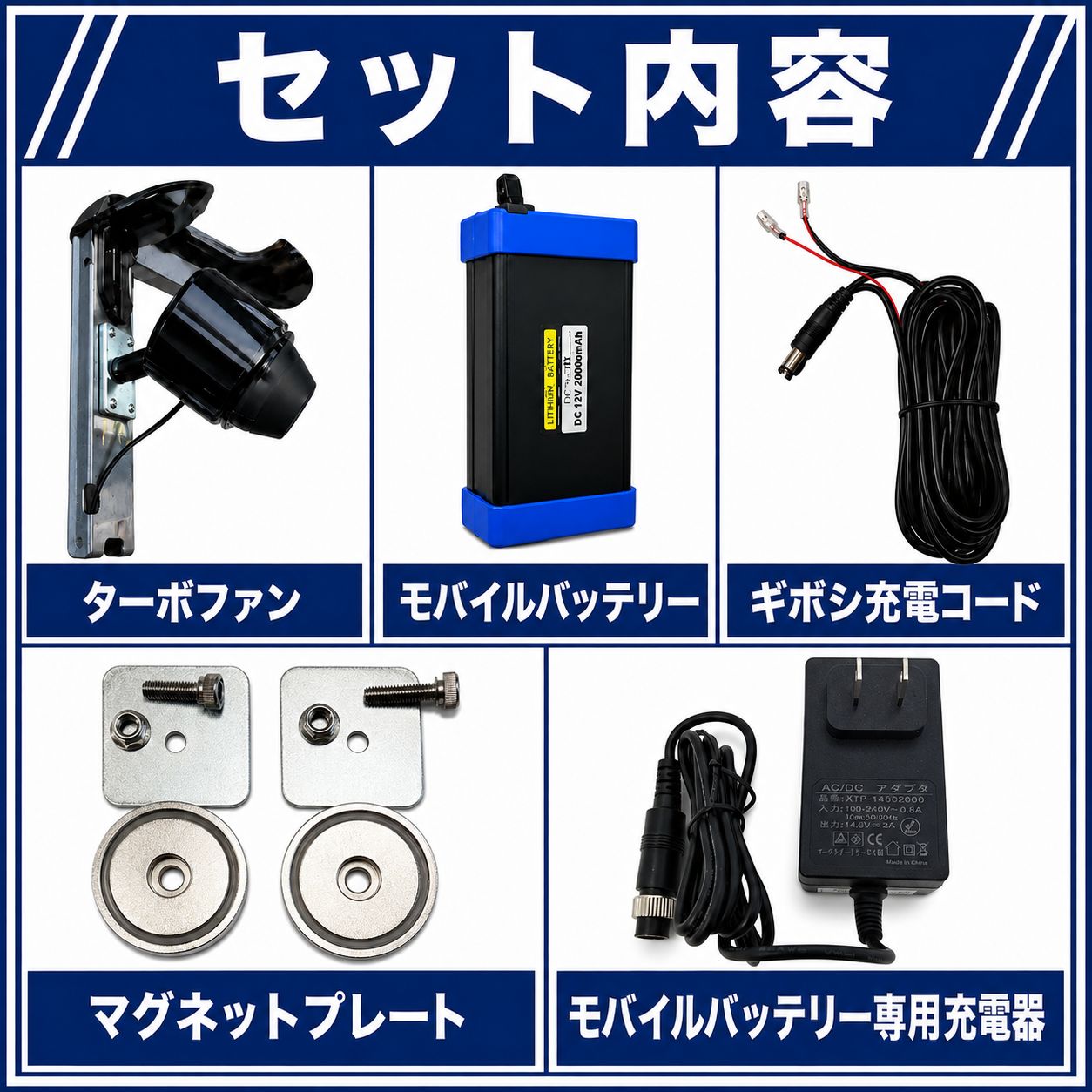 TEｰ15 フォークリフト用防水ターボファン SFV-01B(1台)