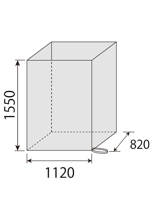 FN6 FTナチュラルクロス FT1100 カゴ車カバー