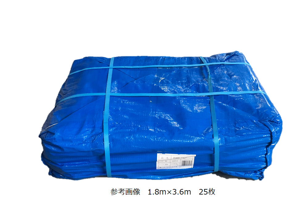 SA15 #3000ブルーシート 5.4x9.0(m)