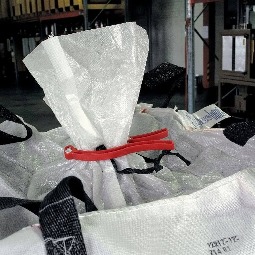 フレコンバックストッパー 赤