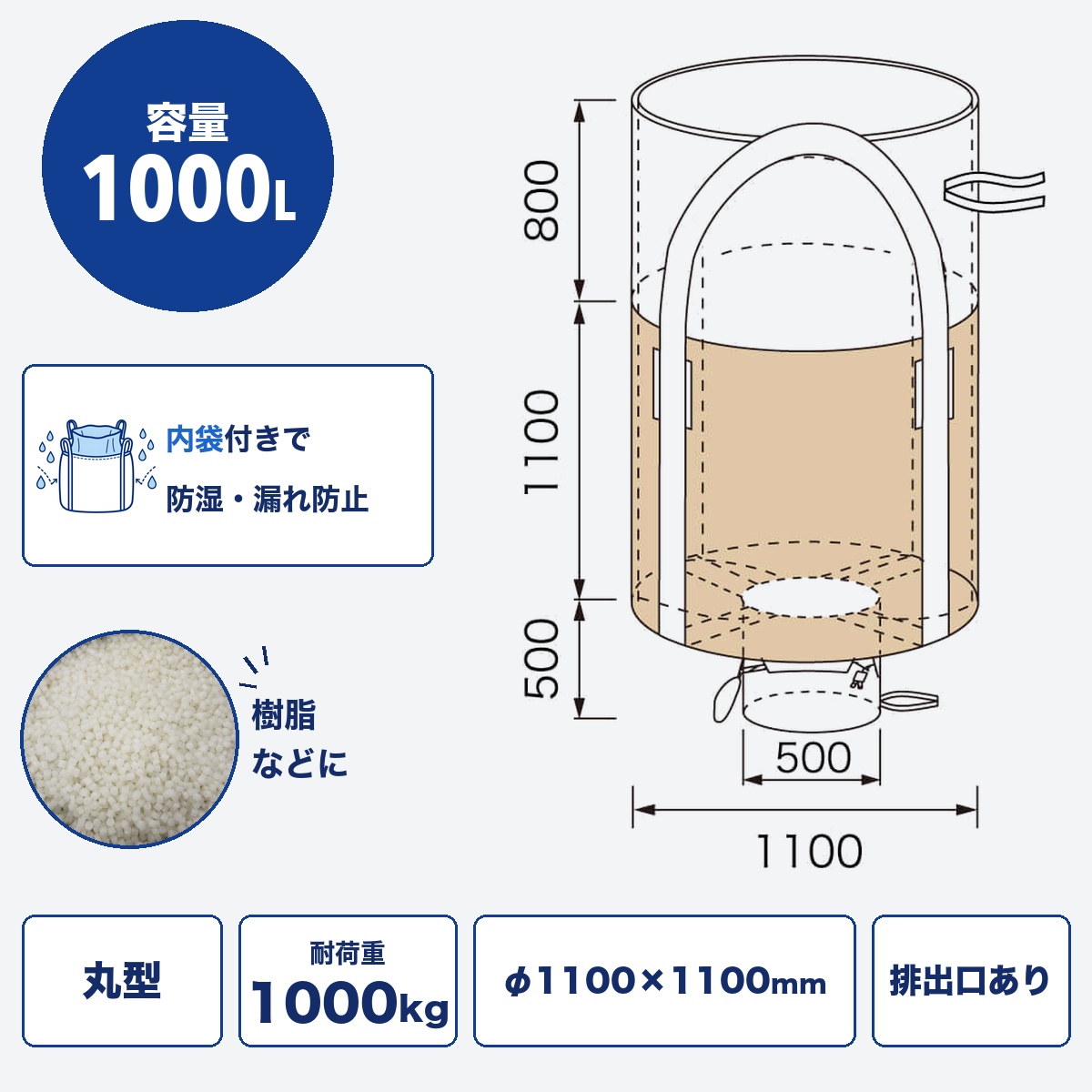 O21 OW-005丸O 50μ内袋付