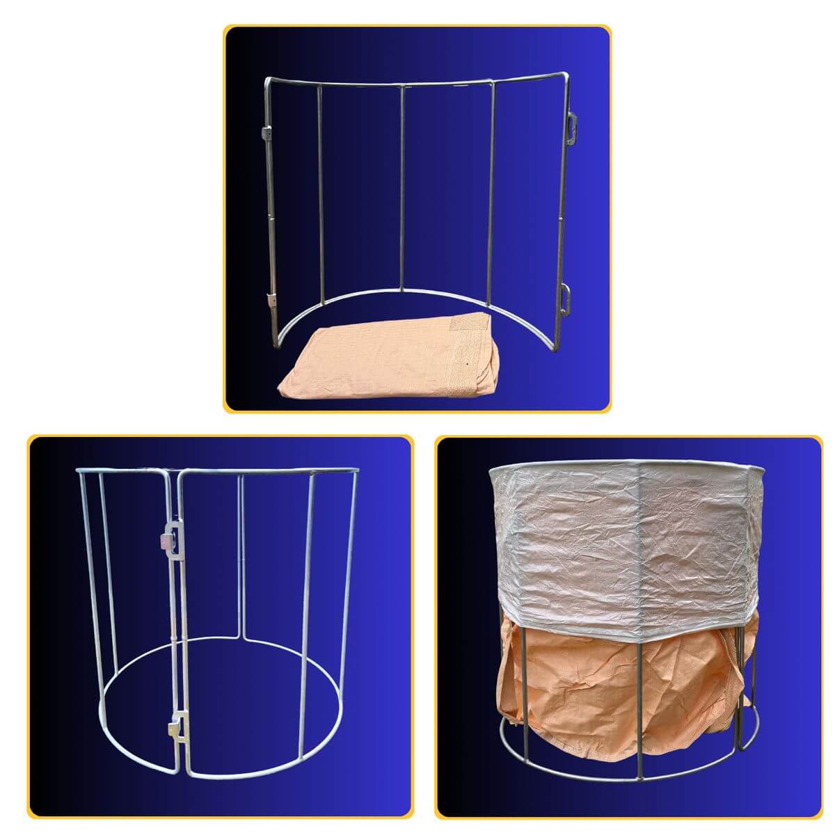 フレコンキーパースライド 鋼管の太さΦ16mm