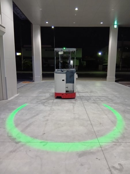 フォークリフト用 アーチライト TE-7 AH50G  緑