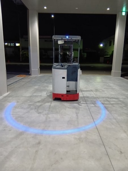 フォークリフト用 アーチライト TE-6 AH50B  青