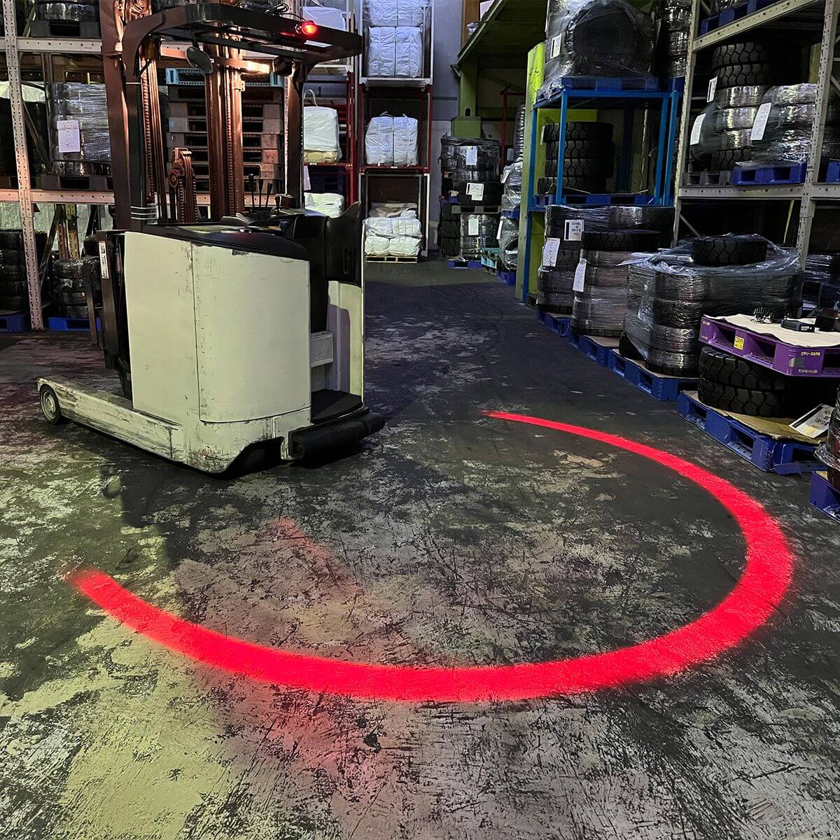 フォークリフト用 アーチライト TE-5 AH50R  赤