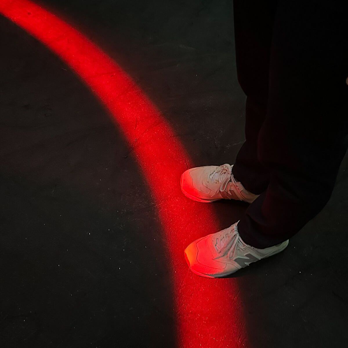 フォークリフト用 アーチライト TE-5 AH50R  赤