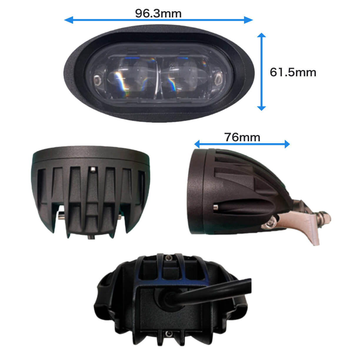 フォークリフト用 ラインライト TE-10 LH200G 緑色