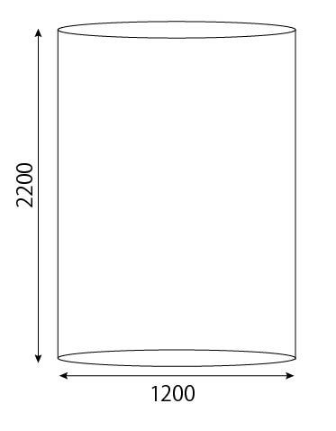 200L 小型フレコン用内袋 0.05×1200×2200H 上下オープン