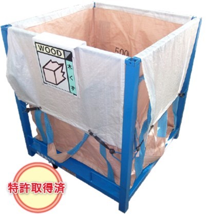 角型フレコン用台車 エコパレ