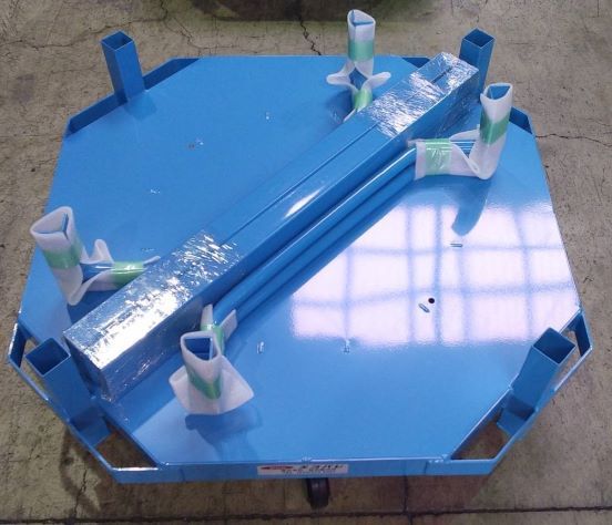 1立米丸型フレコン用台車 エコパレ