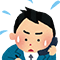 困り顔