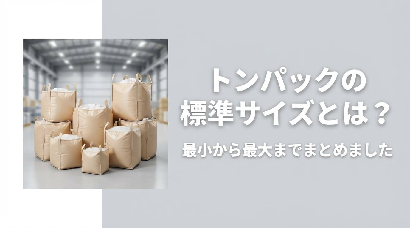 トンパックの標準サイズとは？